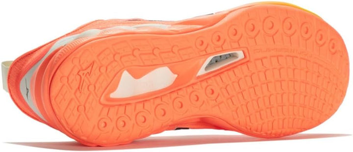 Mizuno Unisex Leuchtende Welle 2 Volleyballschuhe 46.5 EU Neon Flame Black Bolt2ne, 46.5 EU Neon Fla