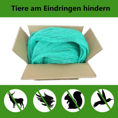 Vogelnetz Obstgarten Netz,Gartennetze,Hühnerkäfig Geflügel Zuchtnetz,Heavy Duty Nylon Anti Bird Net,