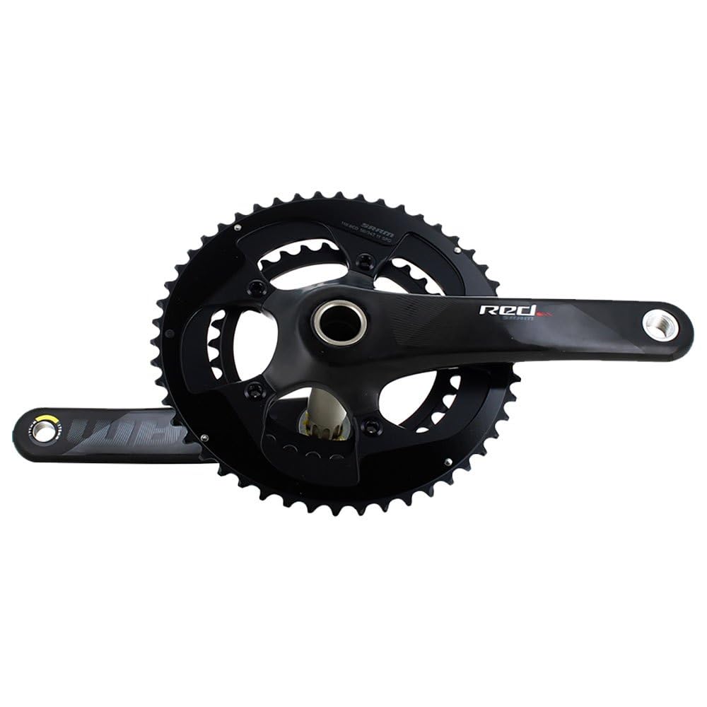 Sram Red Gxp Kurbel Und Garnituren 175mm/50-34Z Schwarz, 175mm/50-34Z Schwarz