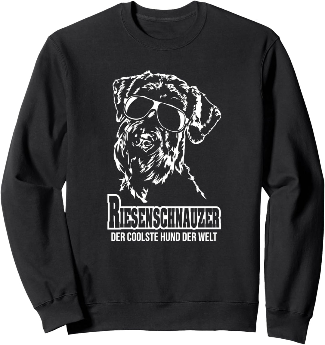 Riesenschnauzer cooler Hund Hunde lustiger Hundespruch Sweatshirt