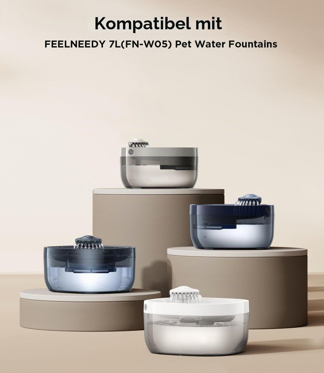 FEELNEEDY Ersatzwasserpumpe für FN-W05 7L Wasserbrunnen