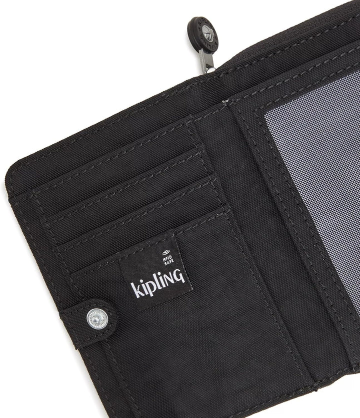 Kipling Damen Money Love RFID Wallet Geldbrse, Black Noir