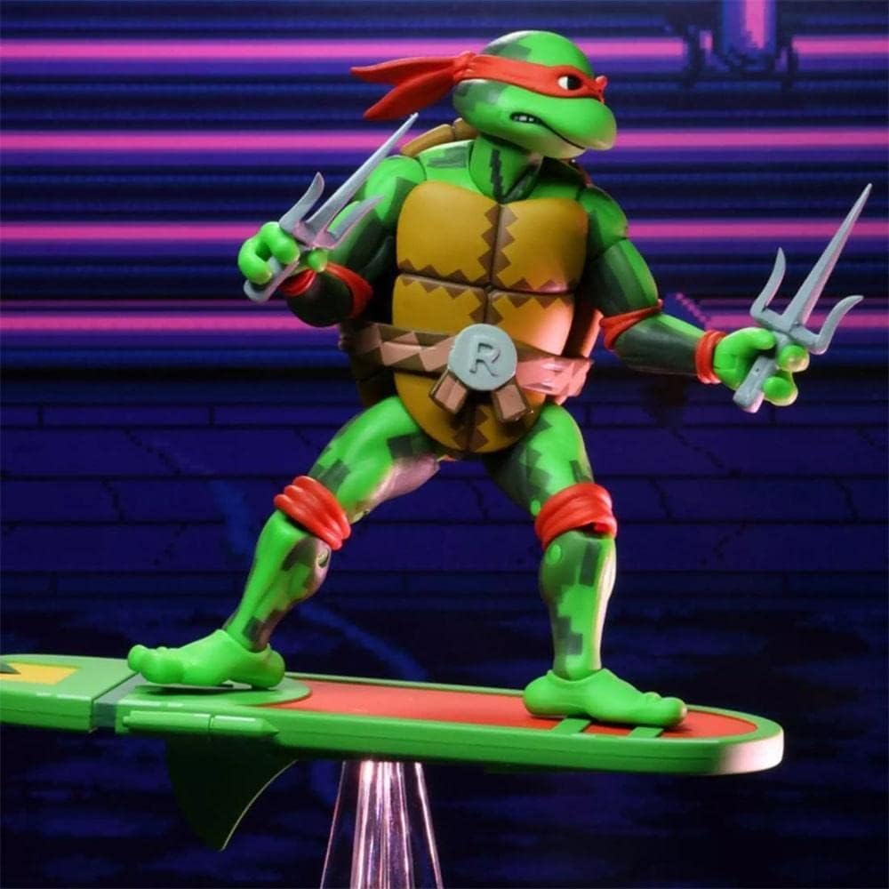 NECA TMNT Raphael Turtles In Time 7 Inch Scale Action Figure
