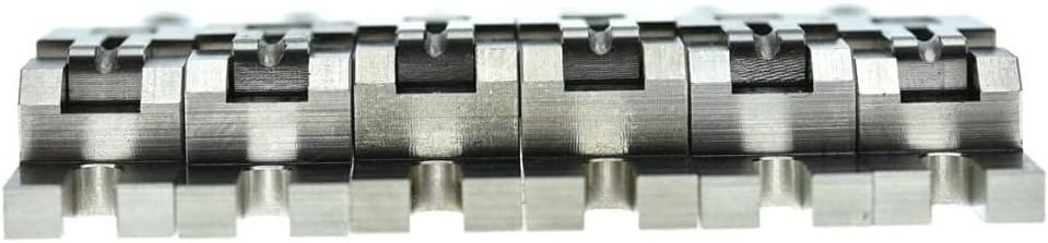 KAISH Tremolo-Steg-Sattel und Schrauben für Floyd Rose Tremolos aus Edelstahl mit doppelter Verriege