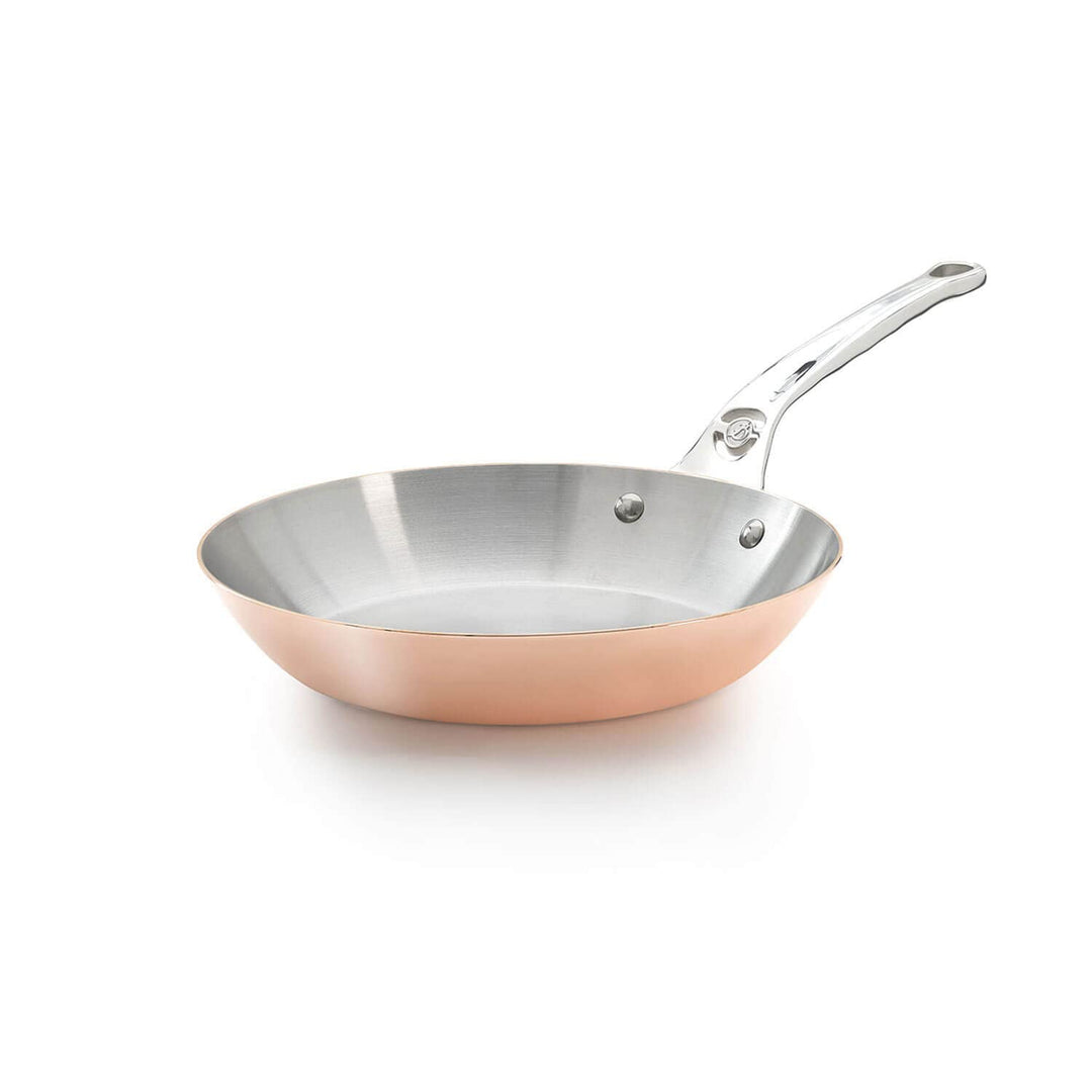 De Buyer - Bratpfanne PRIMA MATERA aus 90% Kupfer und 10% Edelstahl - 28 cm Durchmesser - 6224.28 28