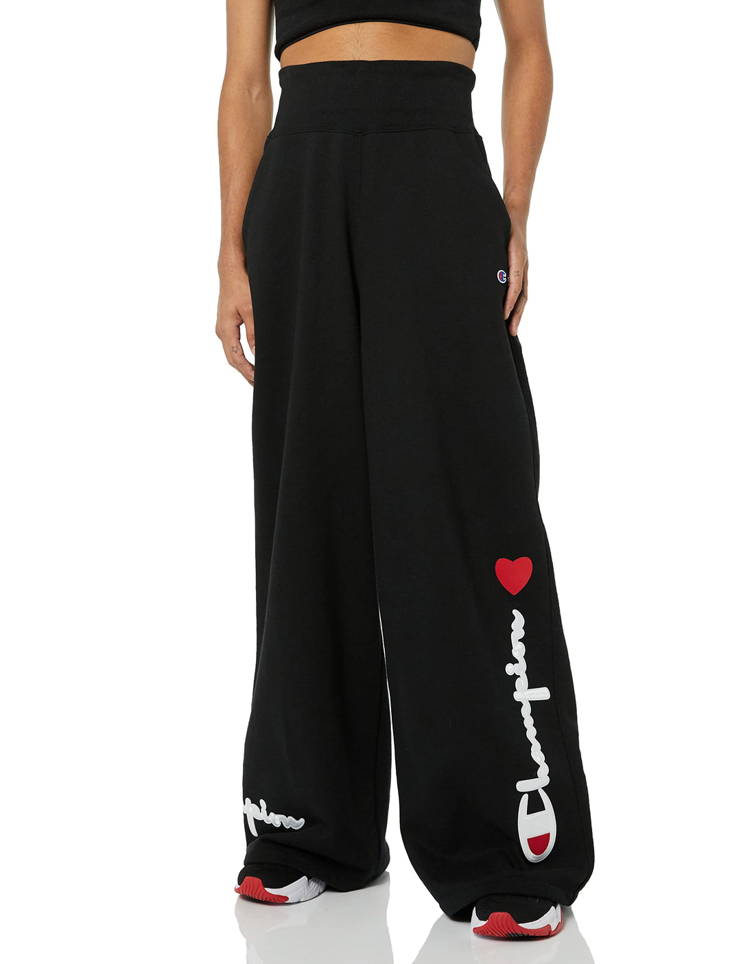 Champion Unisex Trainingshose Reverse Weave Puddle Pant M Ebony-510519, M Ebony-510519