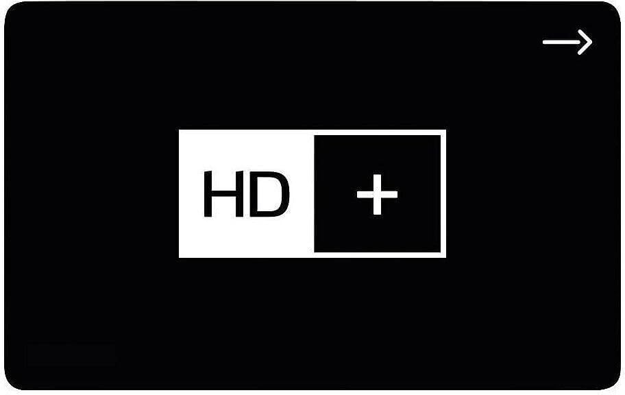 HD PLUS HD+ Karte für 12 Monate (nur für Satellitenempfang, nur Verlängerung, setzt bestehendes CI+