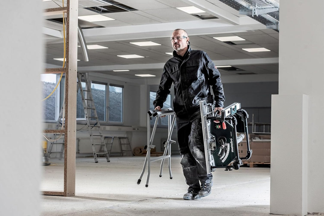 Metabo Untergestell TSU (für Tischkreissägen TS 254 M, klappbar, für optimale Arbeitshöhe + sicherer