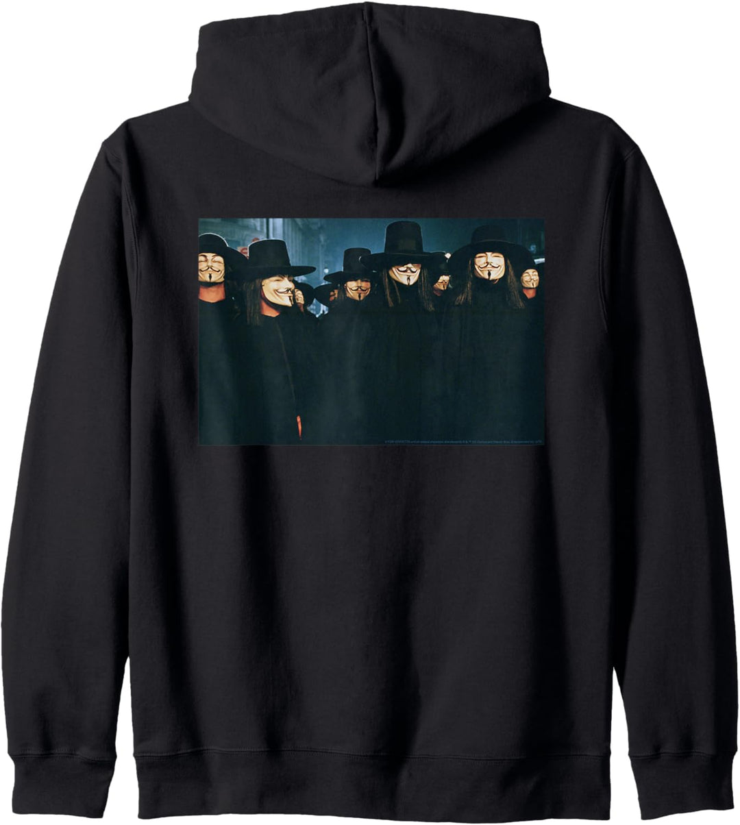 V For Vendetta Unity Through Faith Kapuzenjacke