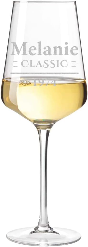 Leonardo Weinglas 560 ml mit Wunschgravur - Motiv time for Wine - personalisiert - Kristallglas - We