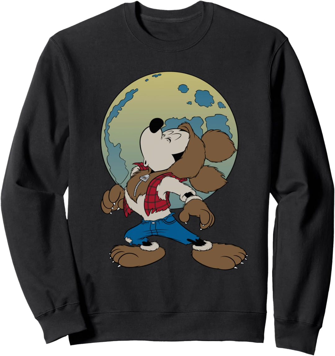 Disney Mickey Mouse Werewolf Halloween Costume Sweatshirt