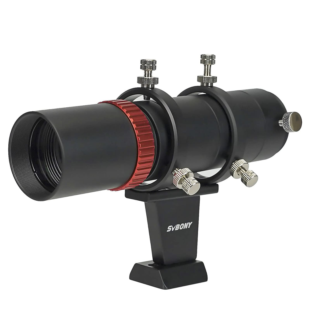 Svbony SV165 Mini Guide Scope 40F4, 1,25Zoll FMC-Beschichtung mit Spiralförmigem Fokussierer, Koaxia