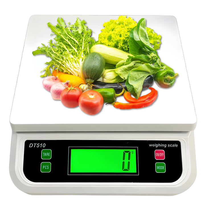 Waage Küchenwaage: 30kg/1g Küchenwaage digital, Food Scale mit LCD-Display Digitalwaage mit 6 Einhei