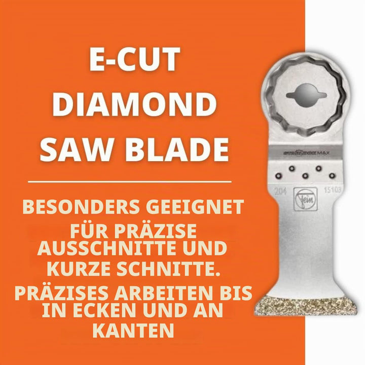 FEIN 63502204210 E-Cut Diamant-Sägeblatt, SLM Aufnahme, 60mm x 44mm