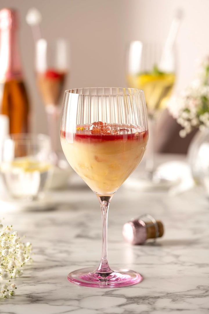 Leonardo Poesia Cocktailglas 6er Set, spülmaschinengeeignete Getränkegläser für Mixgetränke, Höhe 23