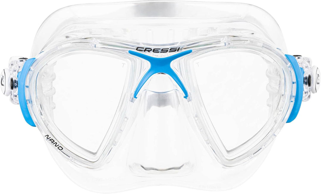 Cressi Nano Taucherbrille UNI Blau, UNI Blau