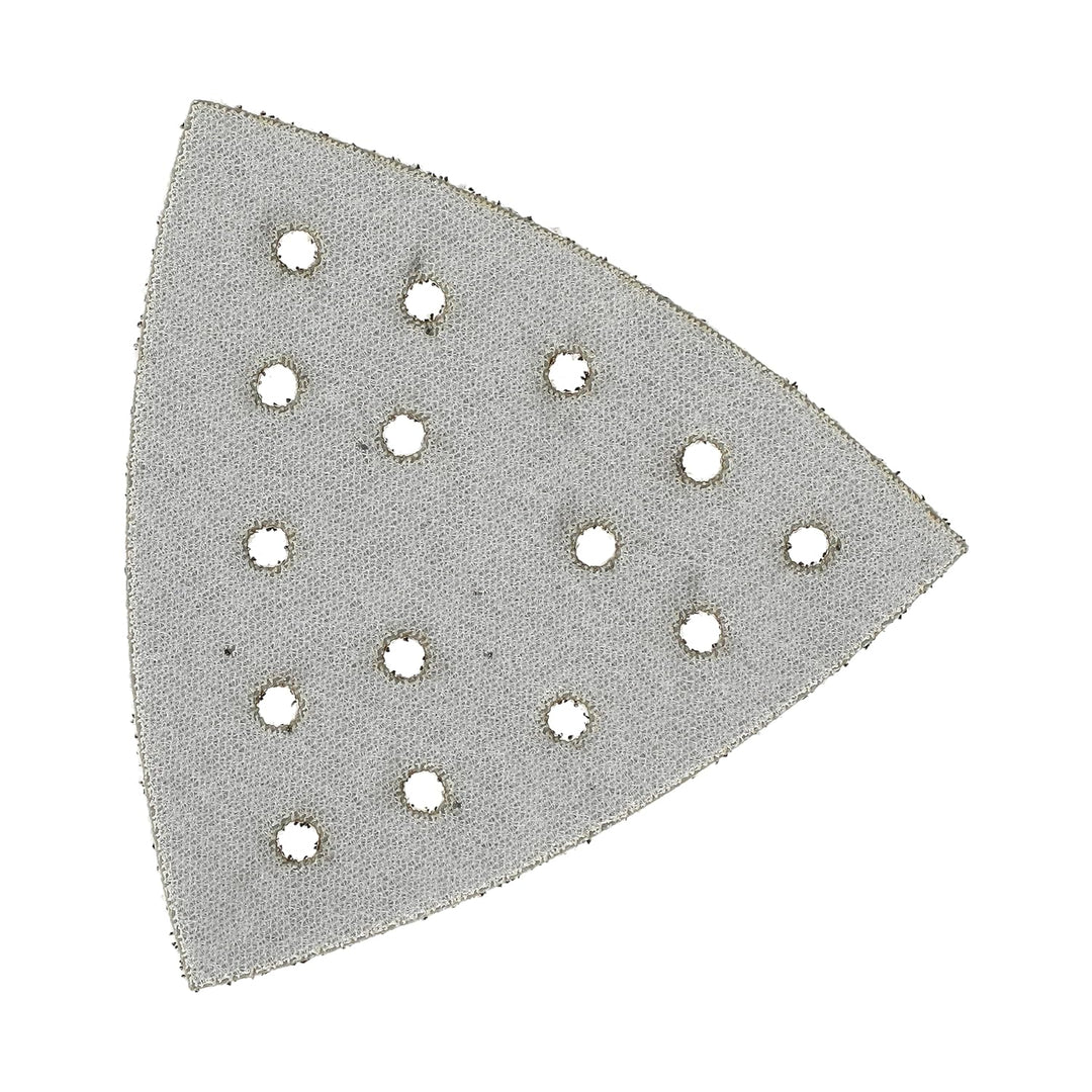 Mirka Iridium Schleifdreieck Premium-Schleifpapier 93x93x93mm 15-Loch Klett, Korn 40, 50 Stk/Zum Sch
