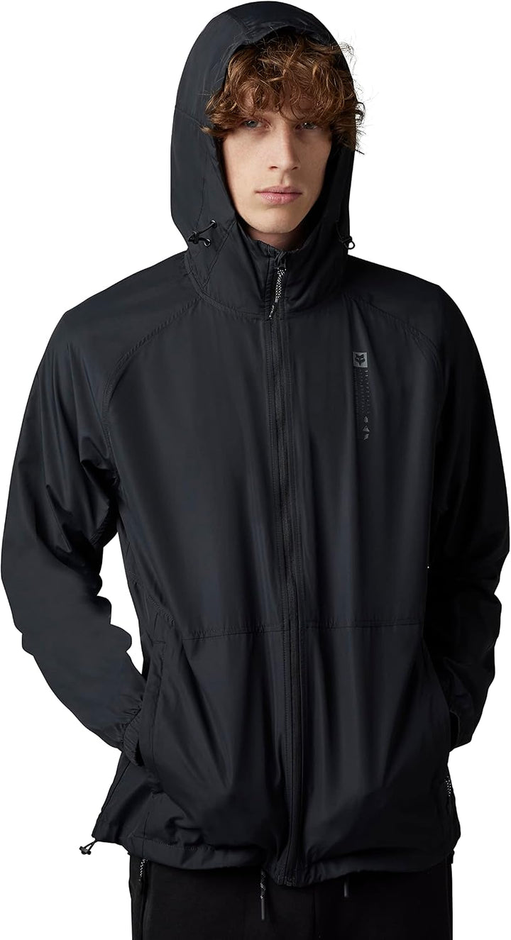 Fox Racing Herren Base Over Windbreaker Jacket Base Over Windbreaker Jacket XL Schwarz, XL Schwarz