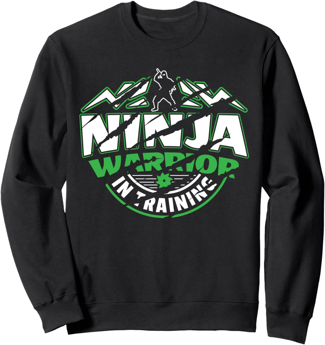 Ninja In Training Warrior Style - Ninja Warrior Geschenk Sweatshirt