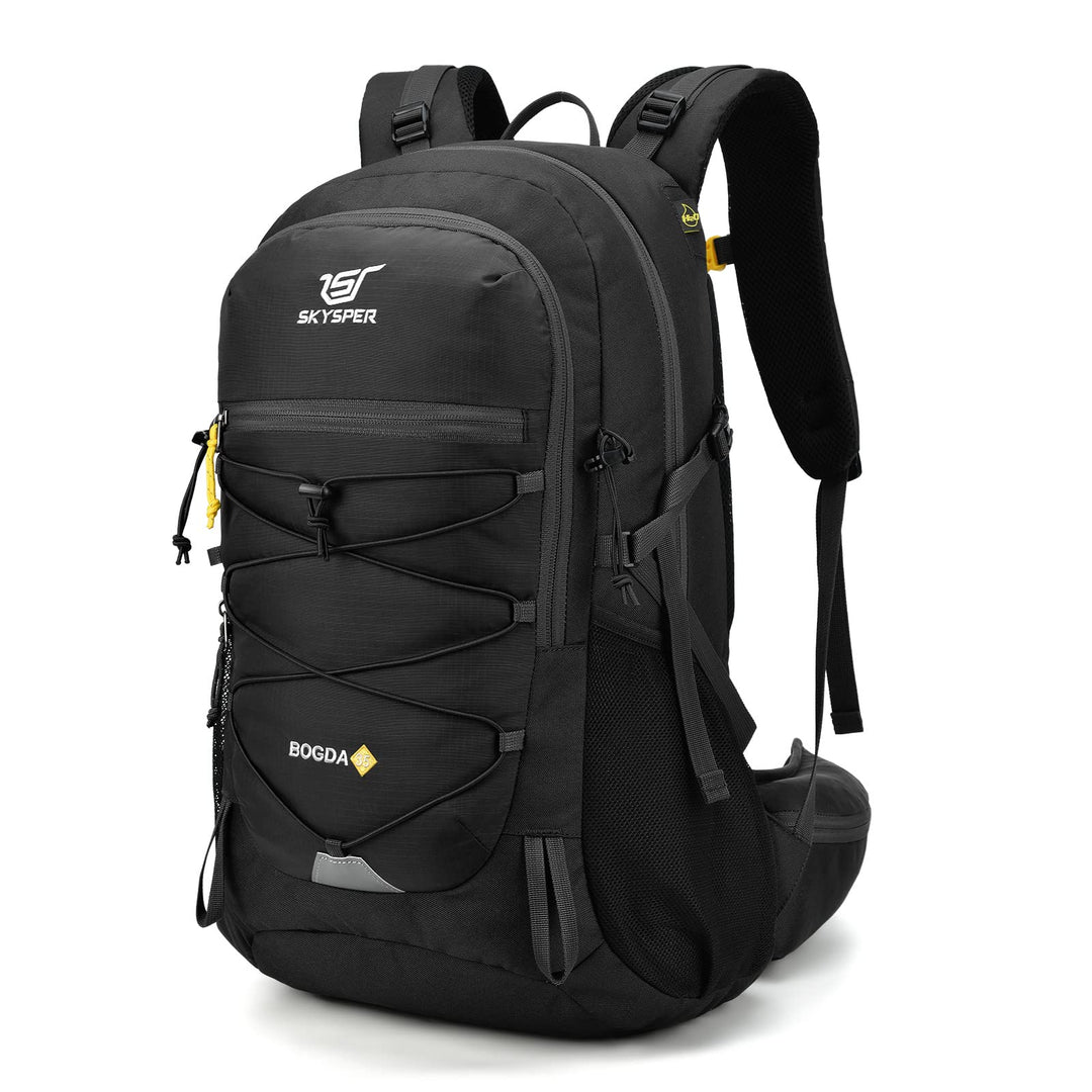 SKYSPER BOGDA 35 Wanderrucksack 35L Camping Backpack mit Rückenbelüftung & Trinksystem Trekkingrucks