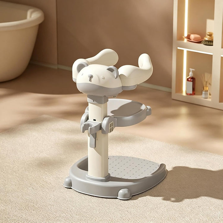 Babys Dusche Ständer, Rutschfester Duschständer Höhenverstellbar 50-56cm Einstellbarer Babys Shower