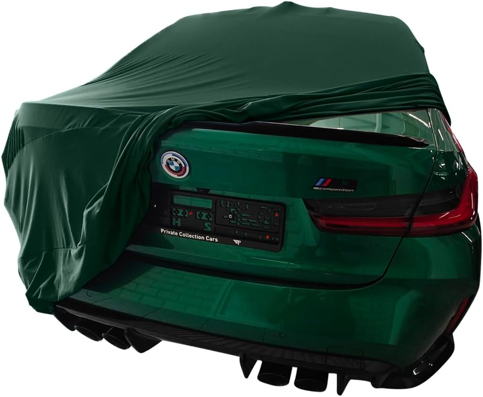 Indoor Autoabdeckung kompatibel mit BMW M3 (G80) SUPER Soft Stretch