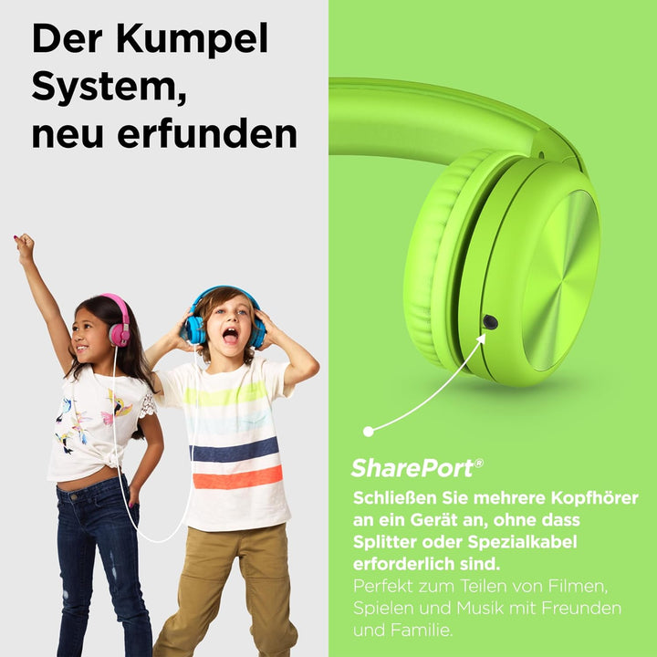 LilGadgets Connect+ Pro-Kopfhörer für Kinder und die Schule – speziell für den Komfort von Kindern e