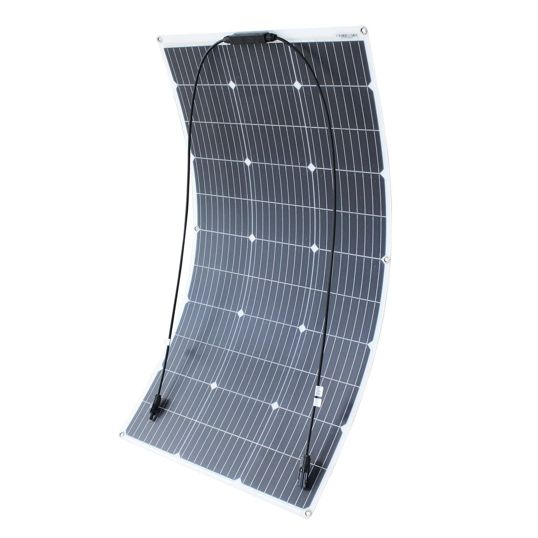 100W Solarmodul Flexibles Solarpanel Ideal für Inselanlagen Outdoor Aktivitäten 1pcs X 100W, 1pcs X
