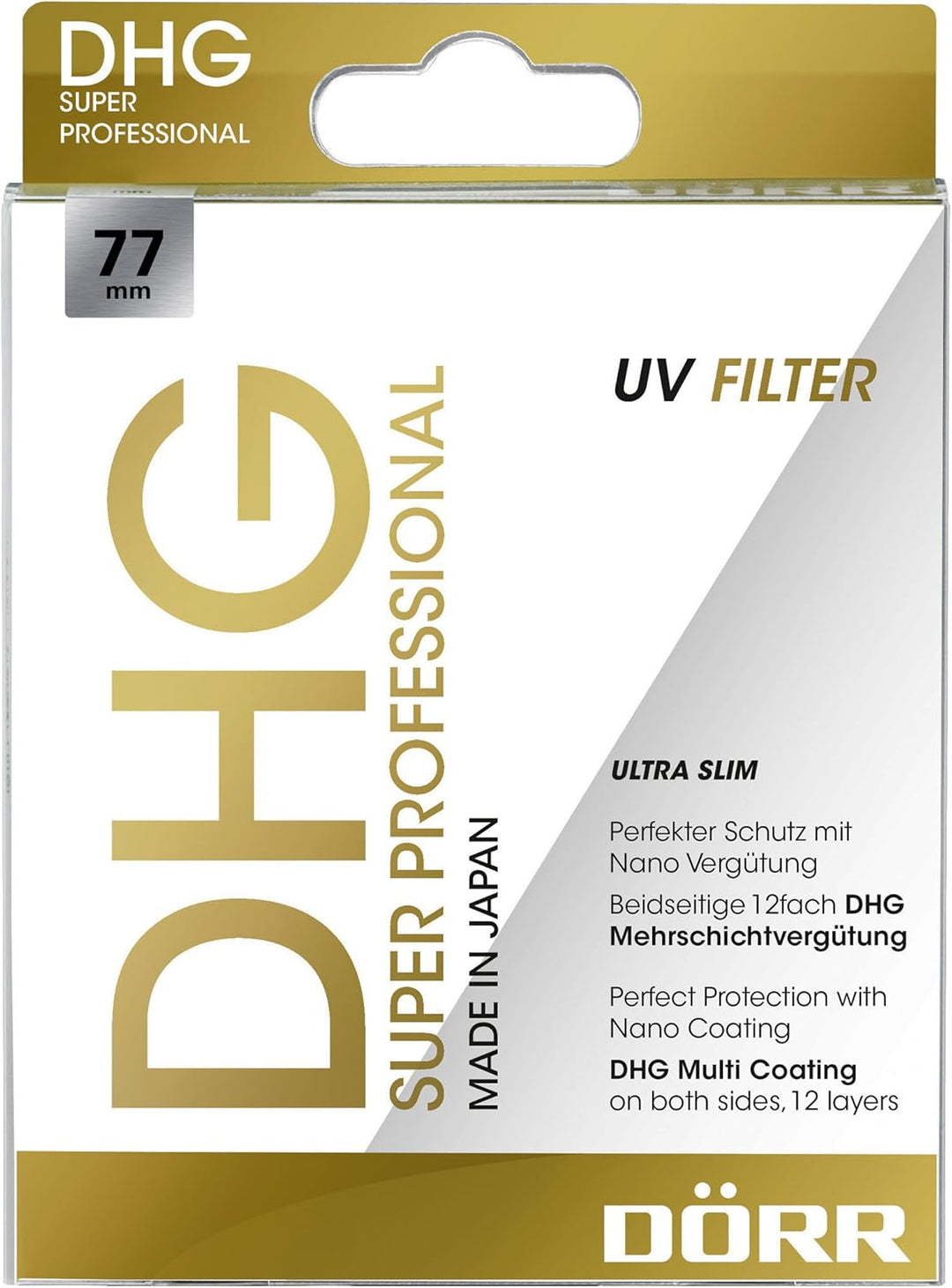 DÖRR DHG Super Protect UV Filter 77mm 77 mm, 77 mm