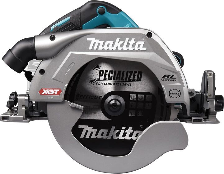 Makita HS009GT201 Akku-Handkreissäge 40V max. / 5,0 Ah, 2 Akkus + Ladegerät im Transportkoffer, Petr