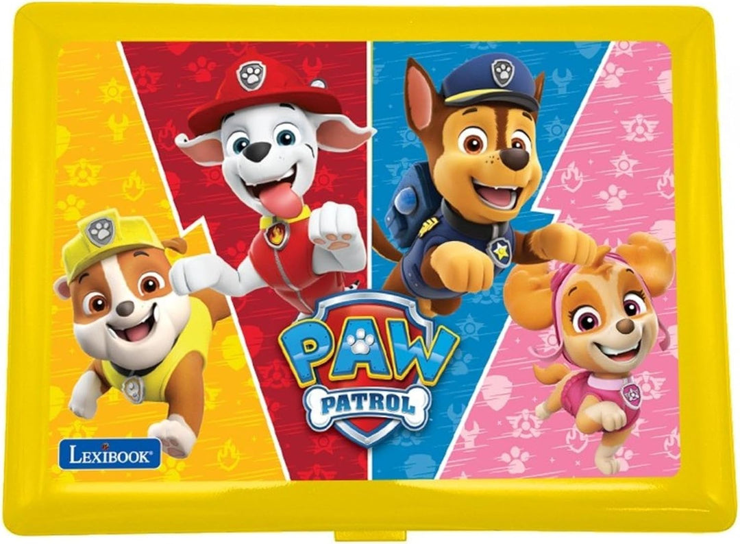 Lexibook, Paw Patrol, Zweisprachiger und pädagogischer Laptop Deutsch/Englisch, Spielzeug für Kinder