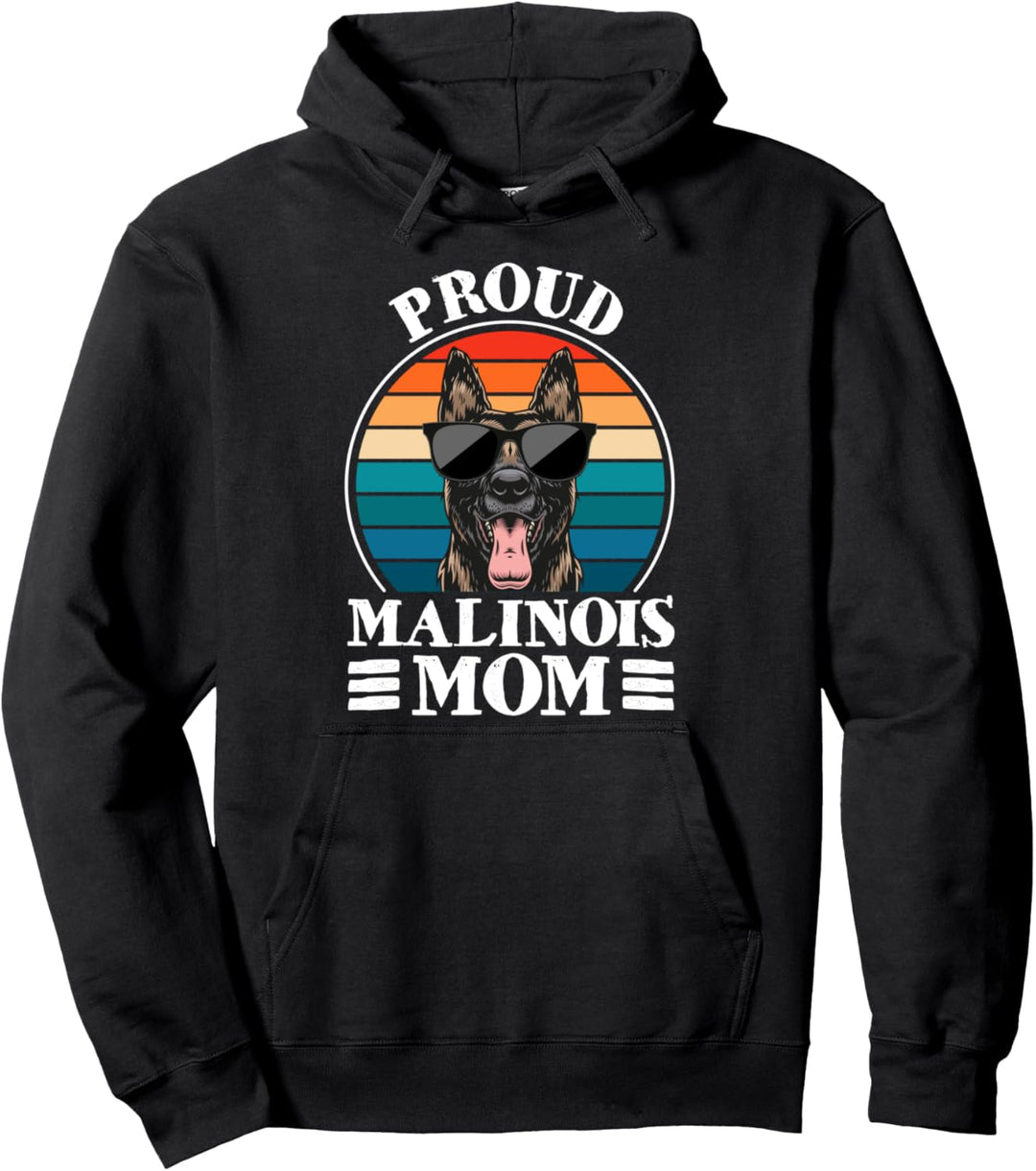 Stolze Malinois Mom Malinois Mom Pullover Hoodie