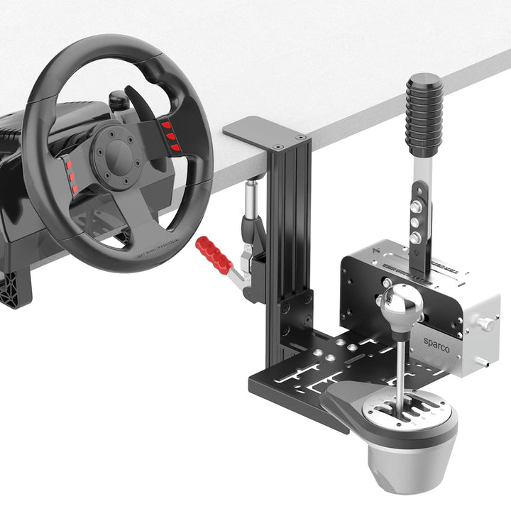 Universal Schreibtisch Halterung Für Racing Sim Shifter Handbremse Kompatibel mit Logitech G Driving