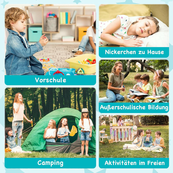 KingCamp Kinderschlafsack Schlafsack Winter Warmer Deckenschlafsack 3-4 Jahreszeiten für Kinder beim