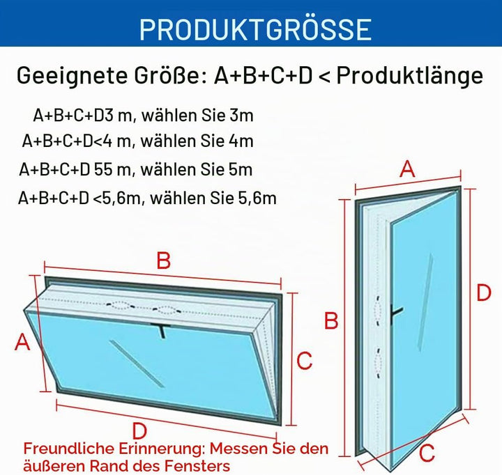 Fensterabdichtung für mobile Klimageräte, klimaanlage fensterabdichtung, Hot Air Stop zum Anbringen
