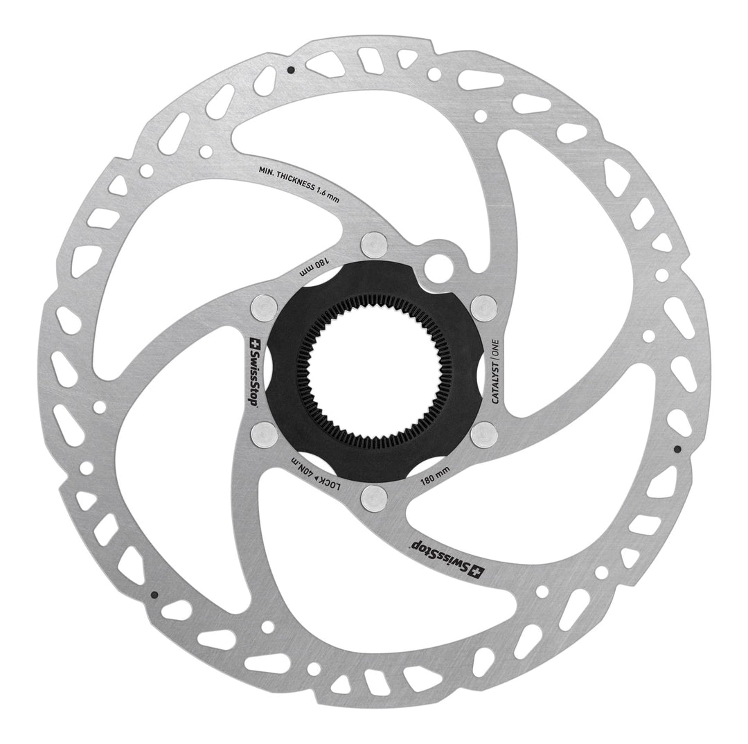 SwissStop Catalyst One Bremsscheibe 18 cm silber, 18 cm silber