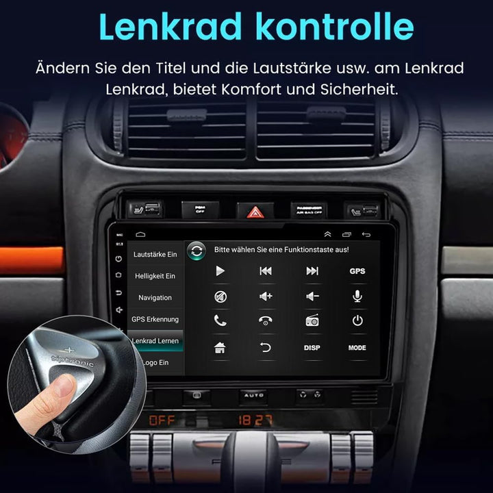 Auto Radio Autospieler GPS Navi Navigation Carplay/Android Autoradio 9 Zoll HD-Touchscreen USB Bluet