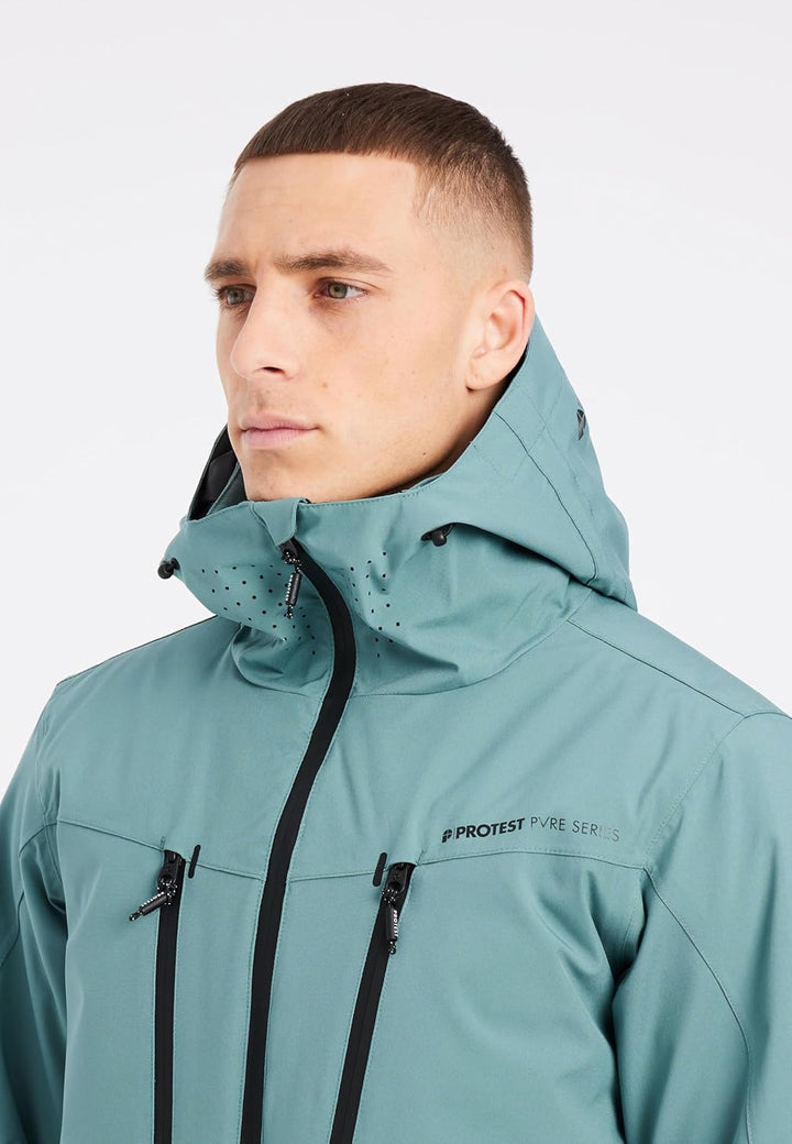 Protest Herren Ski- Und Snowboardjacke PRTTIMO 23 L Atlantic Green, L Atlantic Green