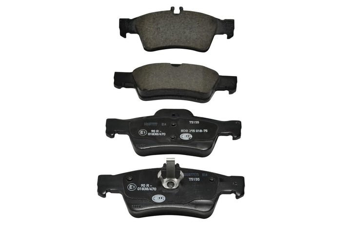 HELLA PAGID 8DB 355 018-751 Bremsbelagsatz - T5155 - Dicke/Stärke: 16.8mm - Bremssystem: Teves - für