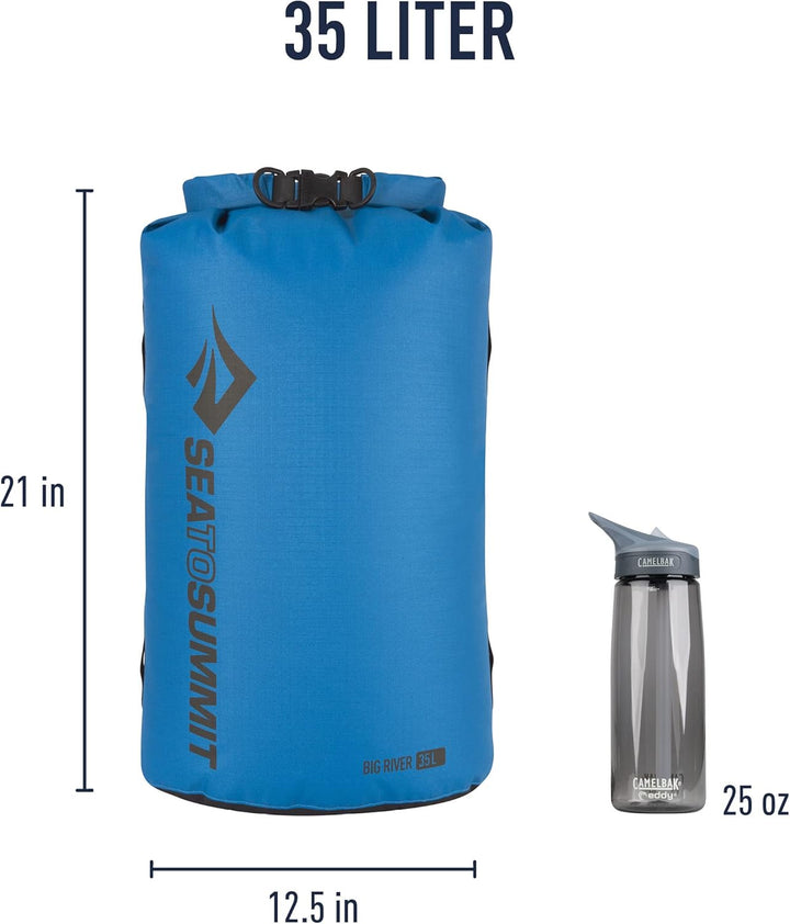 Sea to Summit Big River Dry Bag Packsack Beutel Packtasche 35 l Blau, 35 l Blau