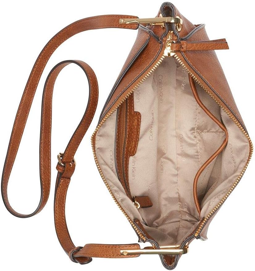 Calvin Klein Damen Reyna Crossbody Caramel, Caramel