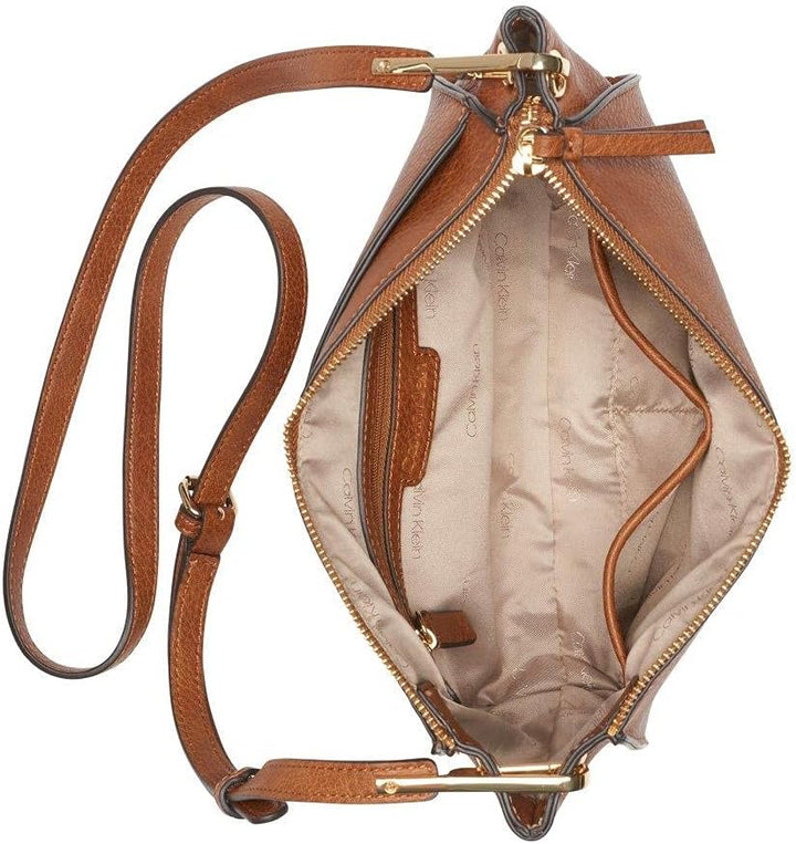 Calvin Klein Damen Reyna Crossbody Caramel, Caramel
