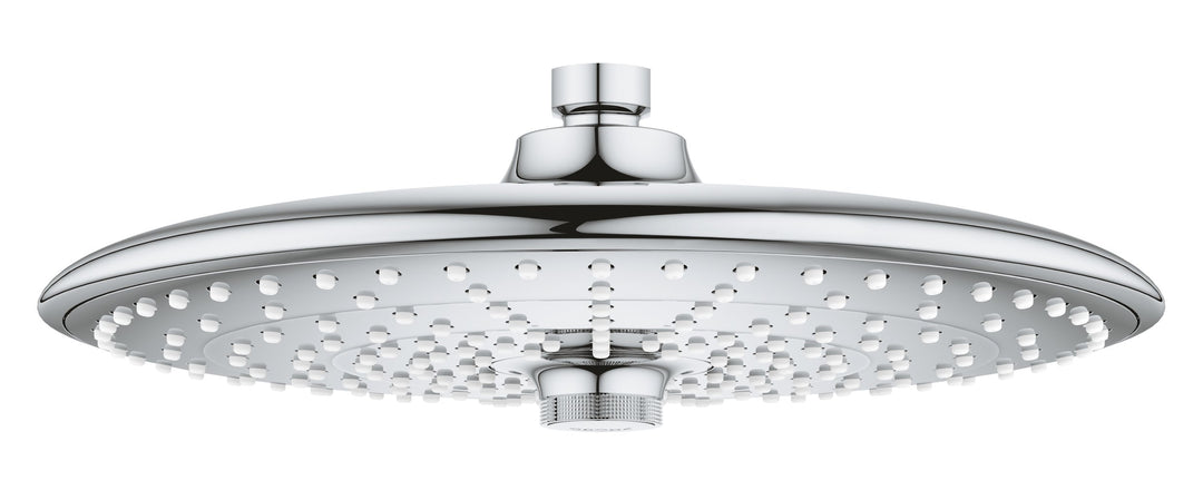 GROHE Euphoria 260- Kopfbrause (3 Strahlarten, kratzfest, pflegeleicht, leicht montierbar) , chrom,