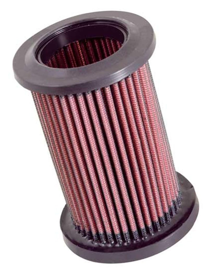 K&N DU-1006 Motorrad Tauschluffilter, Rot
