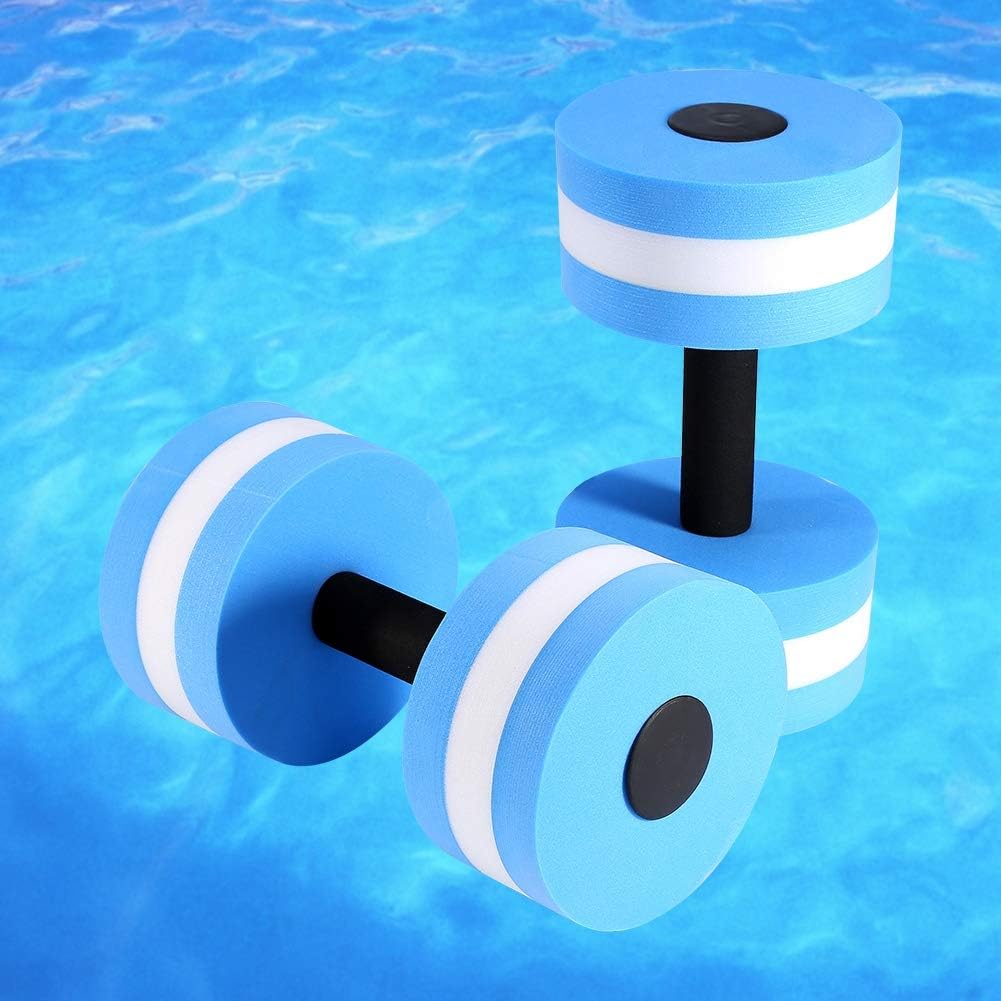 Aquatic Exercise Dumbbells Wassergymnastik Hanteln EVA Schwimmbad Übungsgeräte Fitness Training 2er