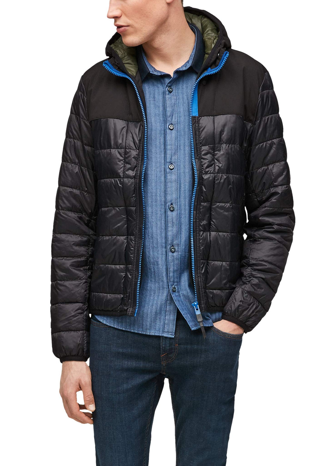 s.Oliver Herren Jacke M Schwarz, M Schwarz