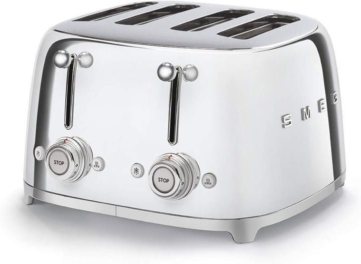 Smeg TSF03SSEU Toaster, 2000, Metall, Chrome