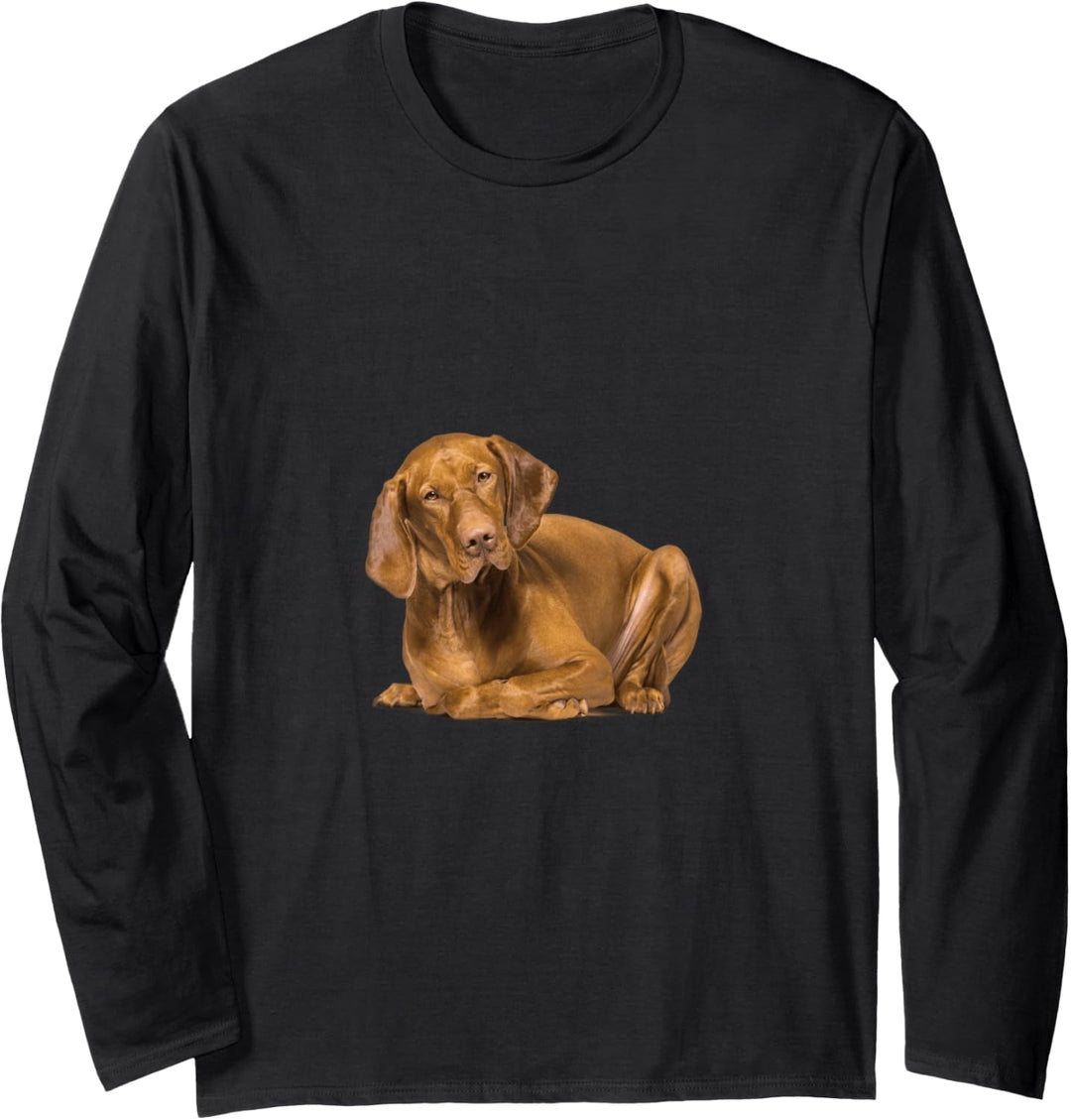 Niedlicher magyarischer Vizsla Langarmshirt