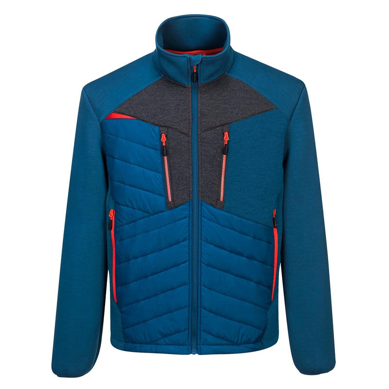 Portwest DX4 Hybrid-Steppjacke, Grösse: XL, Farbe: Metro Blau, DX471MBRXL XL Metro Blue, XL Metro Bl