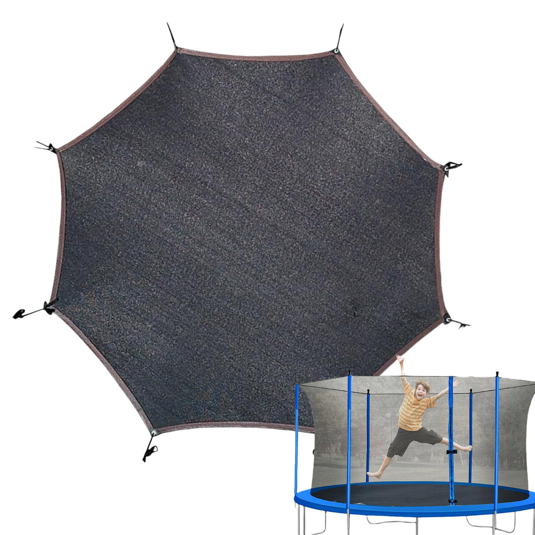 Trampolin Sonnenschutz Abdeckung - Ø 143 243 305 366 427 cm Trampolin Sonnenschutznetz, UV-Resistent
